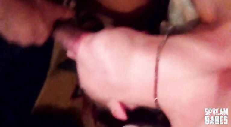 SPYCAM - d. Amateur teen reverse blowjob