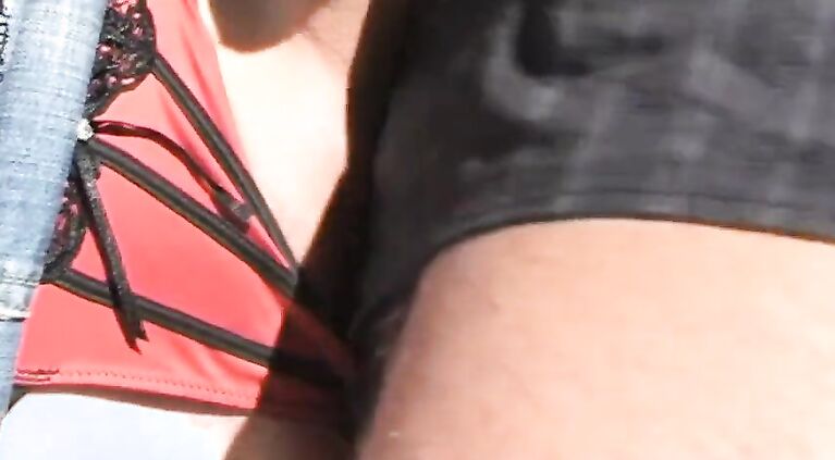 A tourist asks a blonde girl for information and she lets him fuck her