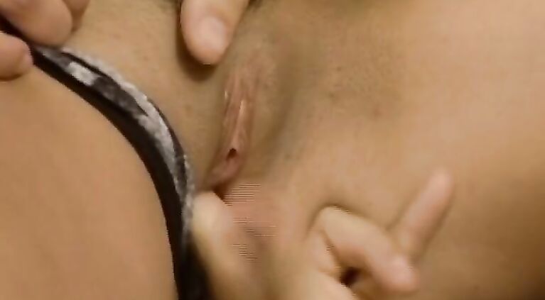 A horny German lady with an amazing looking body gets destroyed by two cocks