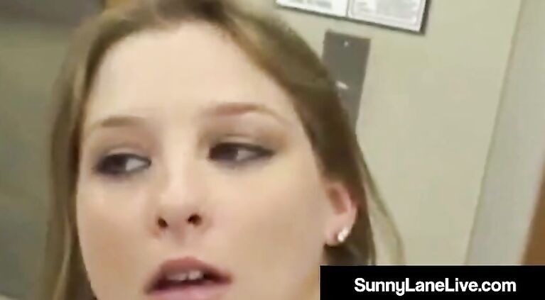 Cum Craving Sunny Lane Fucks Cock In Hospital Room!