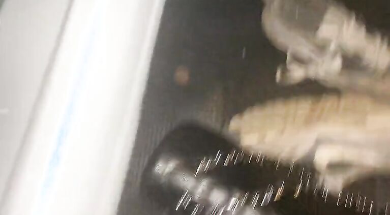 Cracky gets her nasty pussy out for a lift home