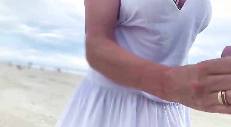 She made me cum in front of everyone