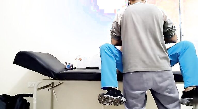 adventure in the hospital!! The divorced doctor is charming when she has sex in her office with a patient