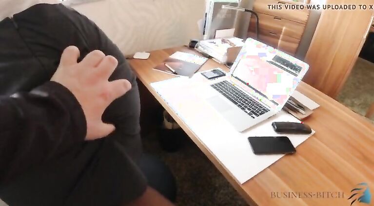 taking the secretary on the office desk - business-bitch