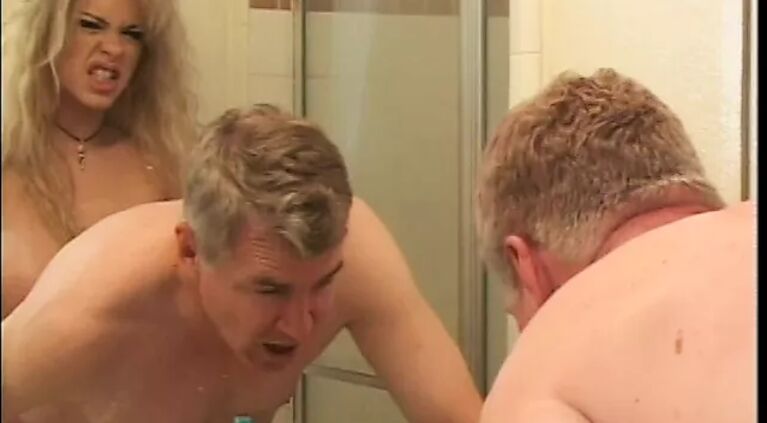 Aged want-wit likes when his younger blonde girlfriend outfit humiliates him all way she is able to invent