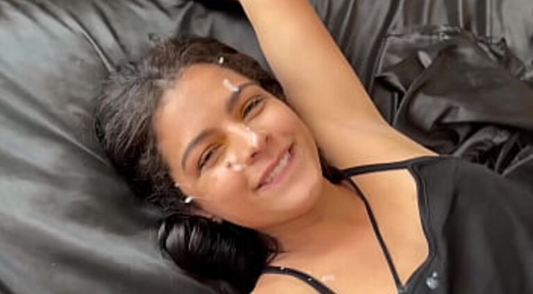 Hot Latina MILF Fucked on her first Casting - POV Blowjob with Huge Facial Cumshoot