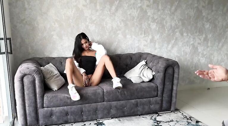 Bratty Teen Latina Rimming and Fucking Old Photographer - Backstage Sex