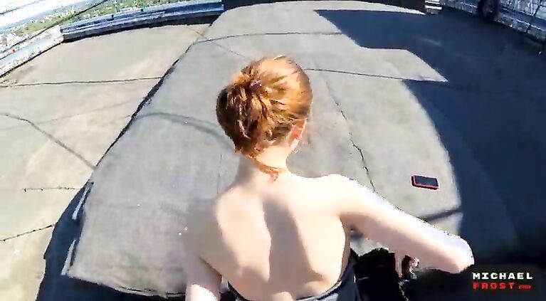 Cum in My Panties - Public OUTDOOR POV