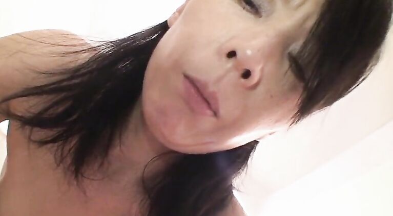 Sexy Chiduru goes under the shower with a cock urge