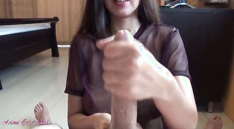Sexy evil girl ruins 2 orgasms and still wants more cum