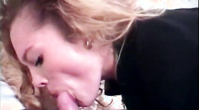 Blonde British slut gets her pussy hardcore fucked in the bedroom