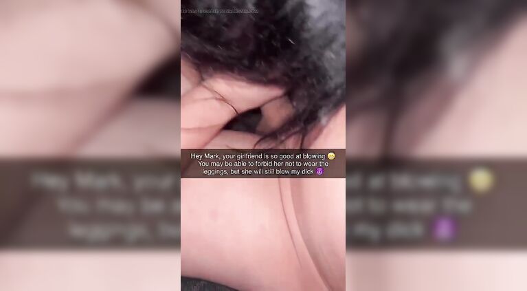 I fuck with my best friend and send them to my partner on Snapchat, cheating on them