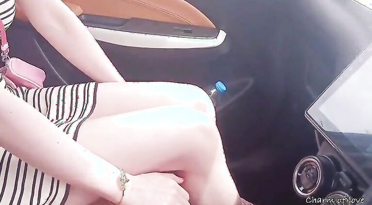 Having sex with a stranger in the car